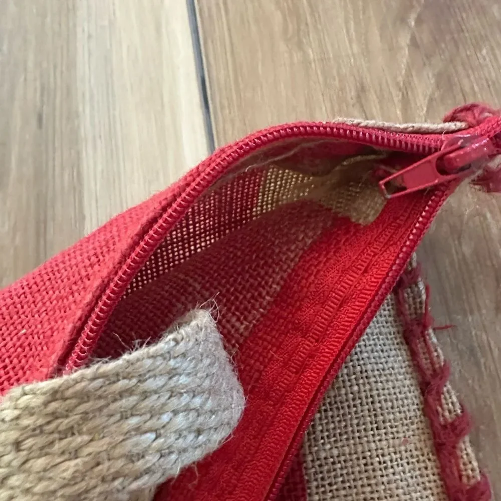 Royal Rice Bag Tote Upcycled